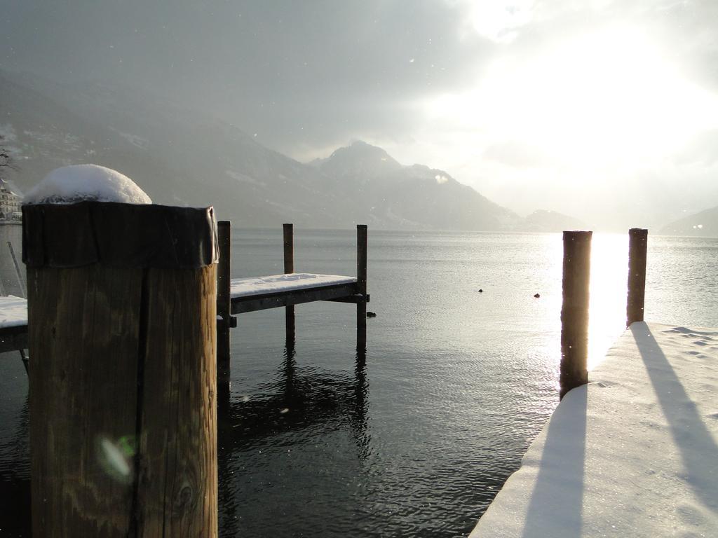 Seehotel Gotthard Weggis Exterior foto