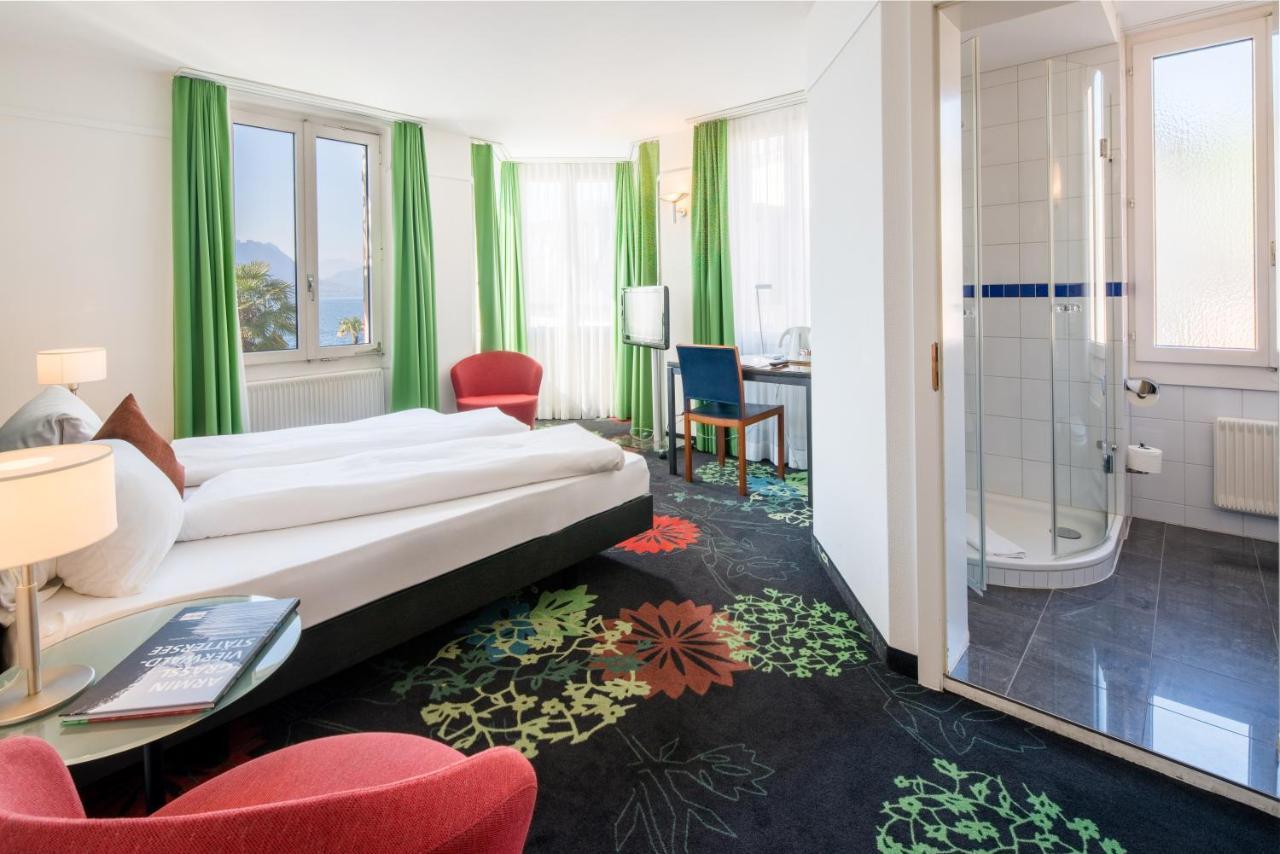 Seehotel Gotthard Weggis Exterior foto